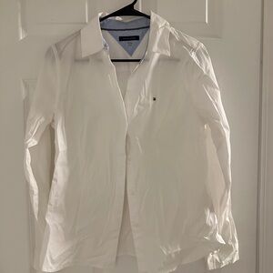 Tommy Hilfiger Classic White Shirt Jacket